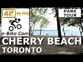 Cherry Beach Toronto 4K Bike Adventure