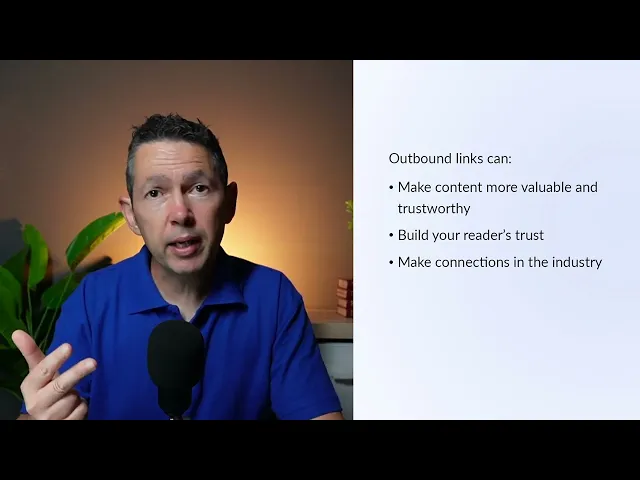 Thumbnail for Lesson 17 How to Properly Use Outbound Links | WriterZen