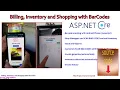 The Project to be Created Billing Inventory and Shopping with BarCodes with ASP NET Core