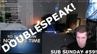 chris reacts to myka relocate doublespeak sub sunday 59 