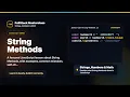 String Methods Explained FullStack Masterclass JavaScript Course