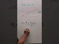 Find The ANGLE Outside a Circle Given the Arc Measures