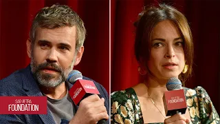 Rossif Sutherland and Kristin Kreuk for Murder In A Small Town Conversations
