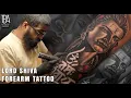 Divine Lord Shiva Tattoo on Forearm by tattoosbyabishek