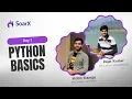 Python Bootcamp Day 1 - Python Basics