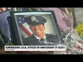 Remembering local officer on anniversary of death