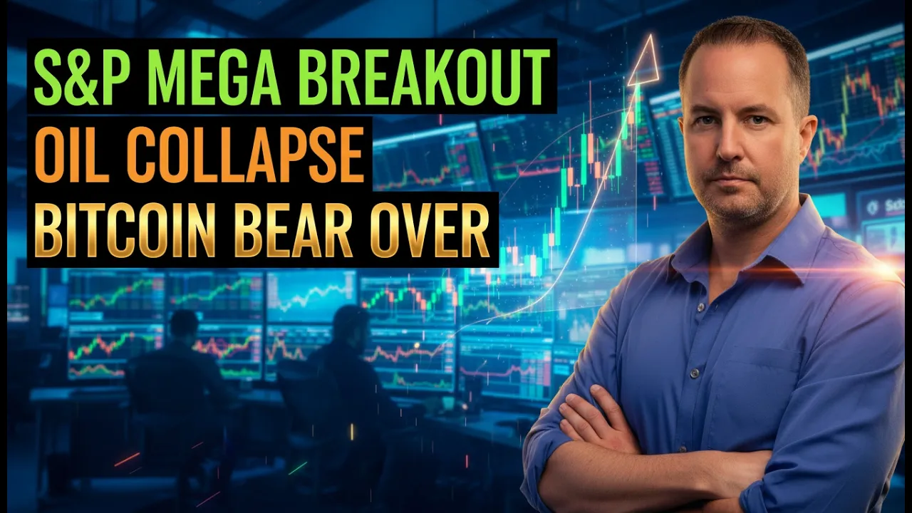 S&P Breaks Out, Oil Collapses And Bitcoin Bear Market OVER!