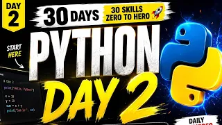Python Series Day Start Learning Python Today Python for Beginners Episode 2