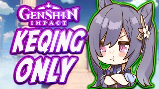 Can You Beat Genshin Impact Only Using Keqing ft antonychenn