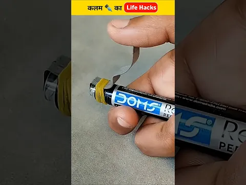 Toy gun made from a marker pen 😱