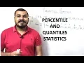 STATISTICS - PERCENTILES and QUANTILES