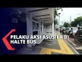 Pelaku Aksi Asusila di Halte Bus Ditangkap