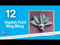 Napkin Folding Made Easy - Ring Technique