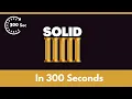 SOLID Principle in 300 seconds