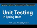 Master Unit Testing in Spring Boot JUnit Mockito Step-by-Step Tutorial