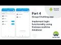 Part 4 Implement login functionality using firebase realtime database in Android Game App Studio