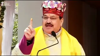 Union Health Minister Shri J. P. Nadda lays the foundation stone for ICMRโs CHAMP at Keylong