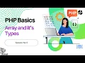 PHP Arrays Explained Indexed Associative Multidimensional with Examples in