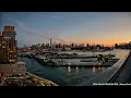 NYC Sunset Time Lapse in 4K August 3 2026 Brooklyn Manhattan Skyline East River
