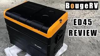 BougeRV Dual Zone Series ED45 Fridge Freezer REVIEW