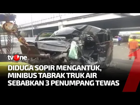 Kecelakaan Maut di Tol Jagorawi Sebabkan 3 Orang Tewas