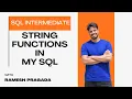 String Functions in MySQL SQL String Functions Tutorial for Beginners