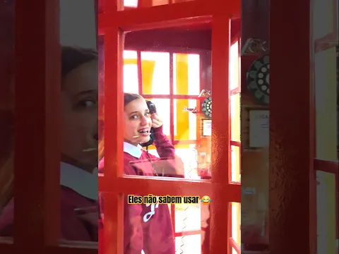 Cabine telefônica inglesa #shorts