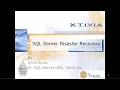 What is the Best Disaster Recovery Solution SQL Server