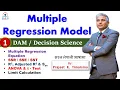 Multiple Regression Model Full Concept for Case Study