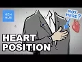 Your heart is not where you think it is - Human Anatomy Kenhub
