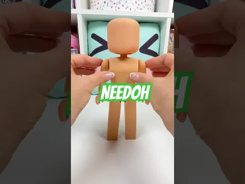 NEEDOH Squishy Fashion Doll Dressing ASMR! #roblox #doll #asmr