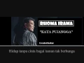 Rhoma Irama - Kata Pujangga (LIRIK)