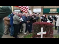 Veterans Day ceremony national anthem performance