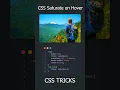 CSS TRICK Saturate filter on hover