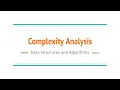 Complexity Analysis - 1 ICS202 Data Structures and Algorithms