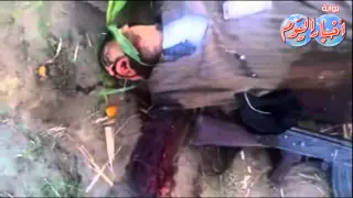 شاهد لحظة مقتل شقى خطر هارب من أحكام     سنة سجن بأسيوط دندنها