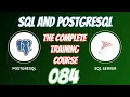 SQL and PostgreSQL The Complete Training Course 084
