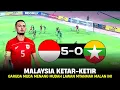 MALAYSIA ANGKAT KOPER! GARUDA MUDA MENANG LAWAN MYANMAR - TIMNAS U22 LOLOS SEMIFINAL SEA GAMES 2025