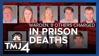 Wisconsin warden 8 staff members charged following probes into inmate deaths