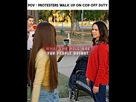 Mom Officer Protect Her Son From Protesters! 😲 | #edit #phonk #funk #fyp | MATADORA Slowed