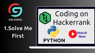 1 solve me first Hackerrank Python