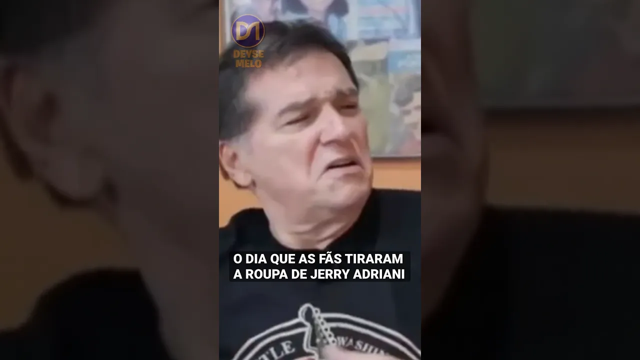 O DIA QUE FÃS TIRARAM A ROUPA DE JERRY ADRIANI. Momentos Icônicos