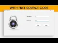 Login C Windows Form Application using SQL Database in Visual Studio Tutorial with Free Source Code