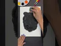 DIY tiger painting