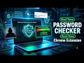 Browser Extension Password Security Checker CNS Project Demo