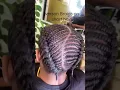 Iverson Braids on Short Hair