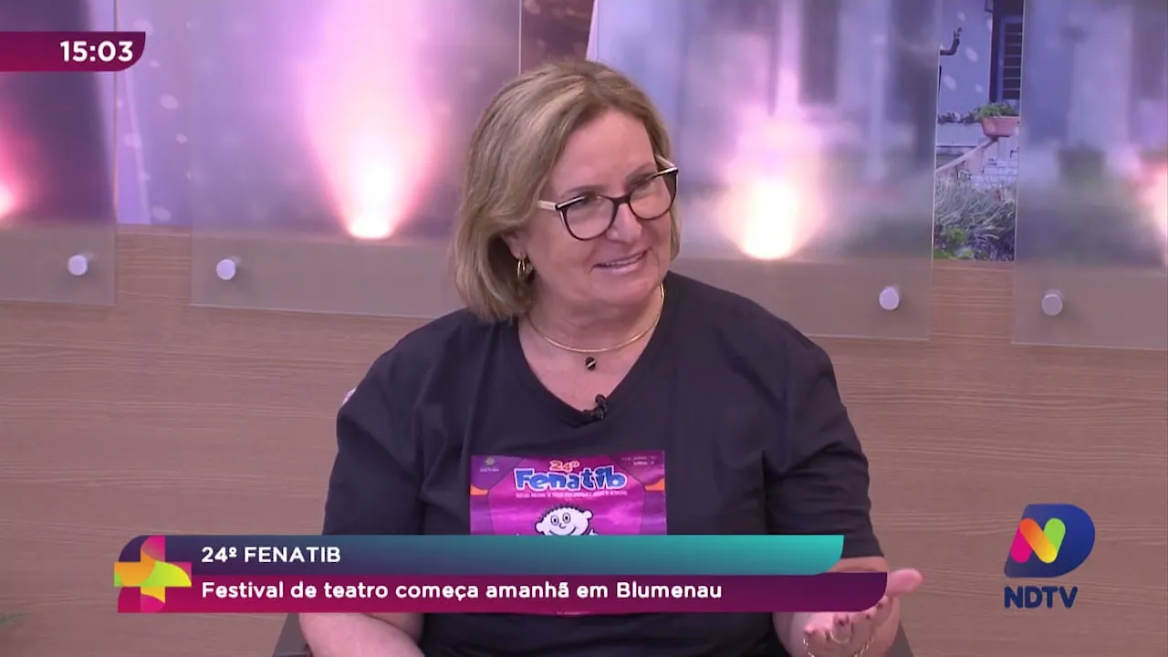 24° Fenatib: festival de teatro começa amanhã (09) em Blumenau
