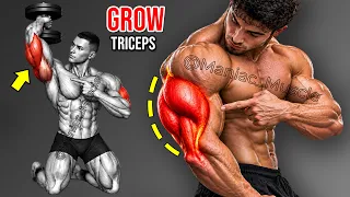 BEST TRICEPS Workout Routine With Dumbbells You Need to Know