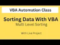 VBA to Sort Data in Excel Sort Data with VBA Macro Excel VBA Sort