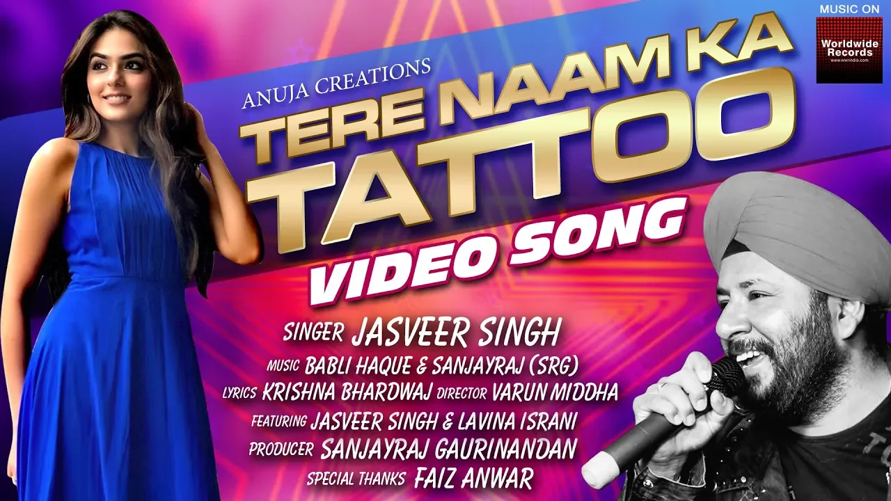 Tere Naam Ka Tattoo | Jasveer Singh | New Hindi Song 2019 | HD VIDEO